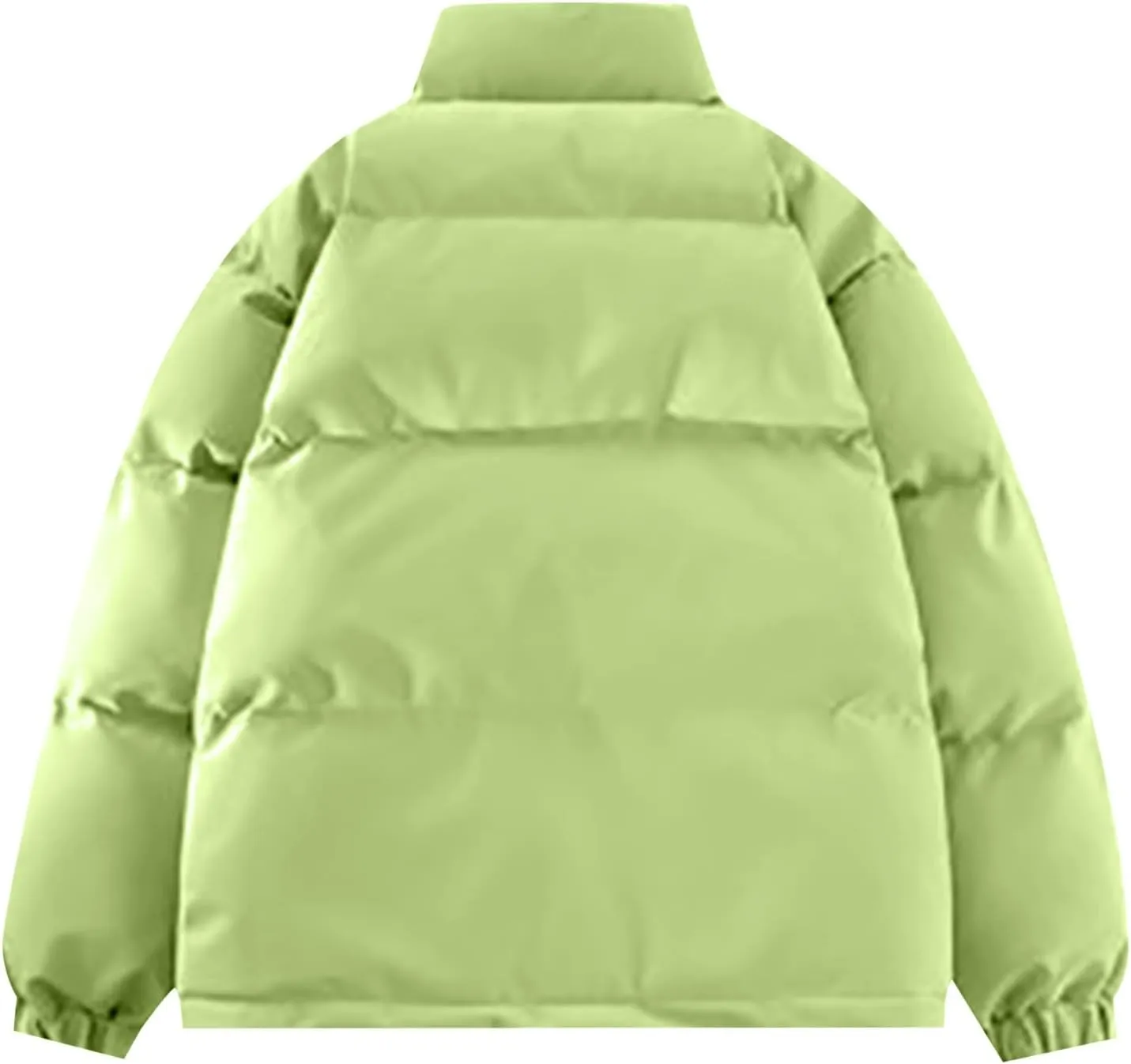 BIFUTON Winter Jackets for Men Lightweight Puffer Jacket Zip Up Quilted Jackets Stand Up Collar Down Coat Outdoor Outerwears