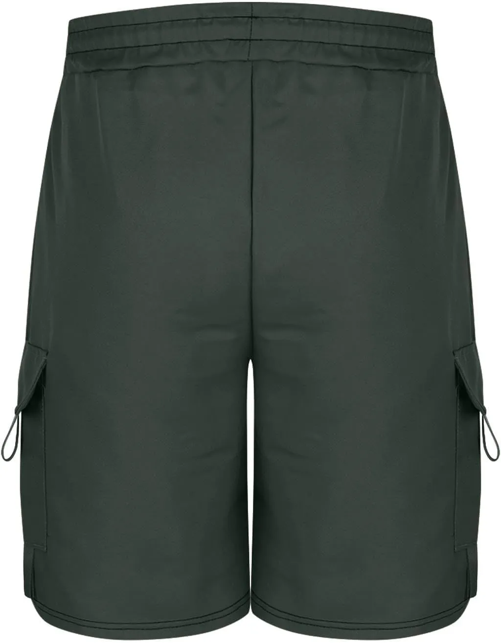 Big and Tall Cargo Shorts Drawstring Elastic Waist Outdoor Sweatshort Summer Casual Workout Gym Hiking Jogger Pockets