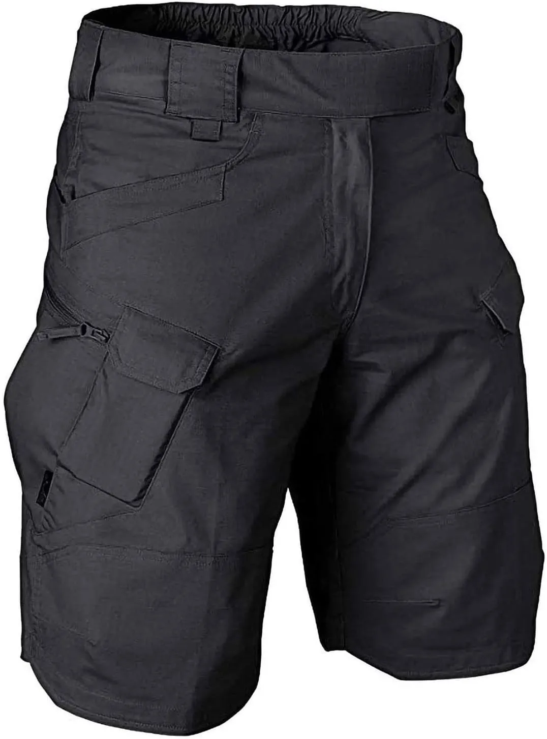 Cargo Shorts for Men Summer Outdoor Tactical Pants Solid/Patriotic Printed Military SweatShorts with Multi Pocket