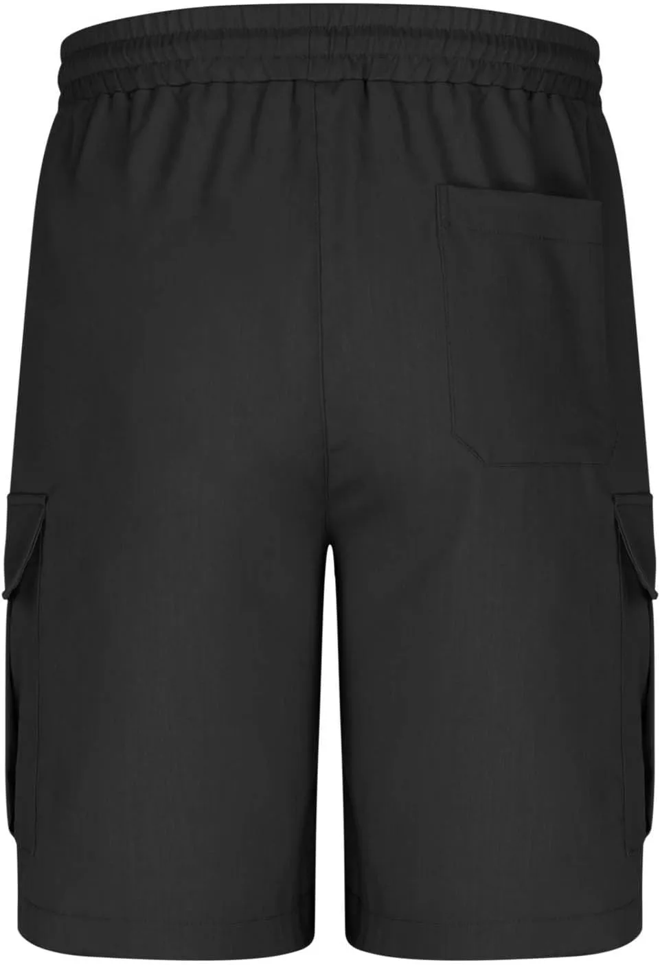 Cargo Shorts for Mens Elastic Waist Lightweight Stretchy Work Shorts Summer Casual Gym Workout Pants with Pockets