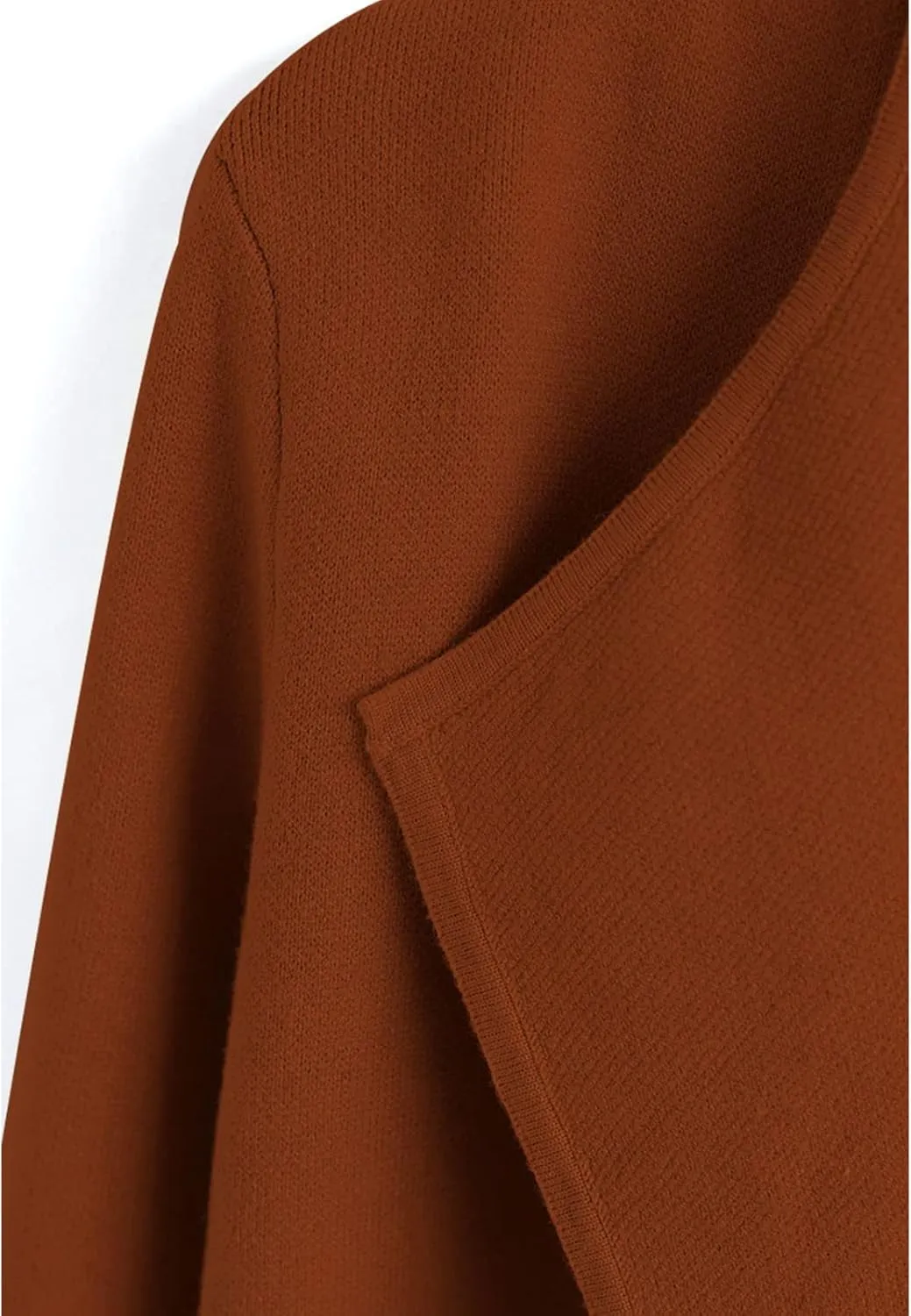 CHICWISH Women's Classy Open Front Knit Coat Cardigan Coatigan Light Jacket