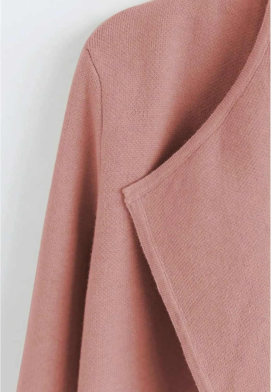 CHICWISH Women's Classy Open Front Knit Coat Cardigan Coatigan Light Jacket