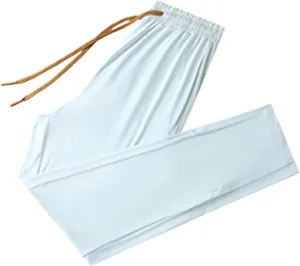 Cool Silk Sweatpants Super Stretch Pants Men's and Women's Casual High Waist Dress Pants for Women Business
