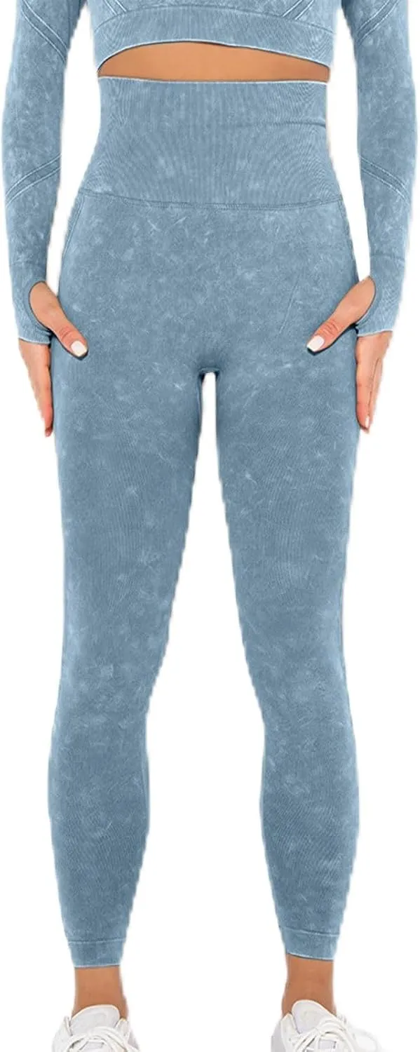 Dademeo Fashion Women Stretch Yoga Legging Comfortable Casual Patchwork HIgh Waist Slim Fit Tights Comfy Workout Leggings