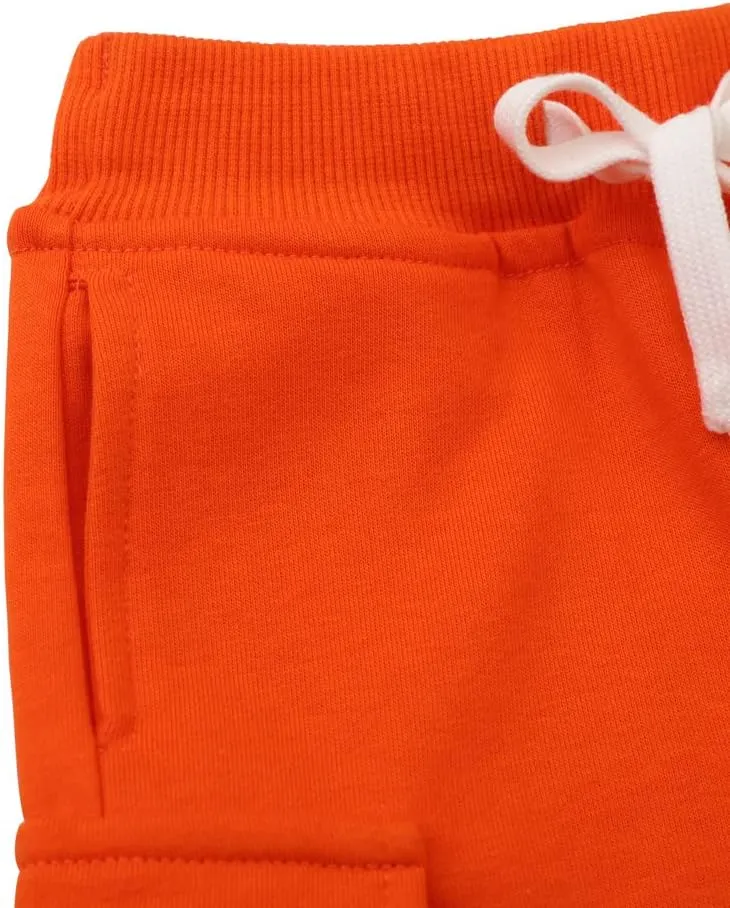 DINGDONG'S CLOSET Tollder Kid Boys' Drawstring Cargo Shorts