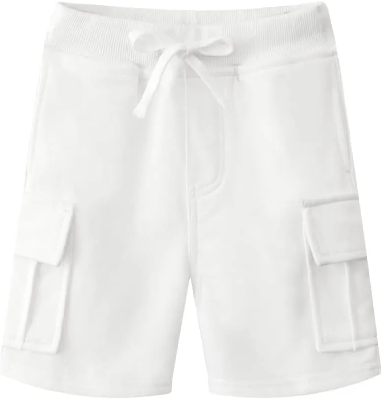 DINGDONG'S CLOSET Tollder Kid Boys' Drawstring Cargo Shorts