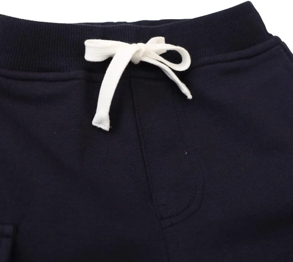 DINGDONG'S CLOSET Tollder Kid Boys' Drawstring Cargo Shorts