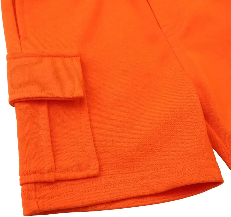 DINGDONG'S CLOSET Tollder Kid Boys' Drawstring Cargo Shorts