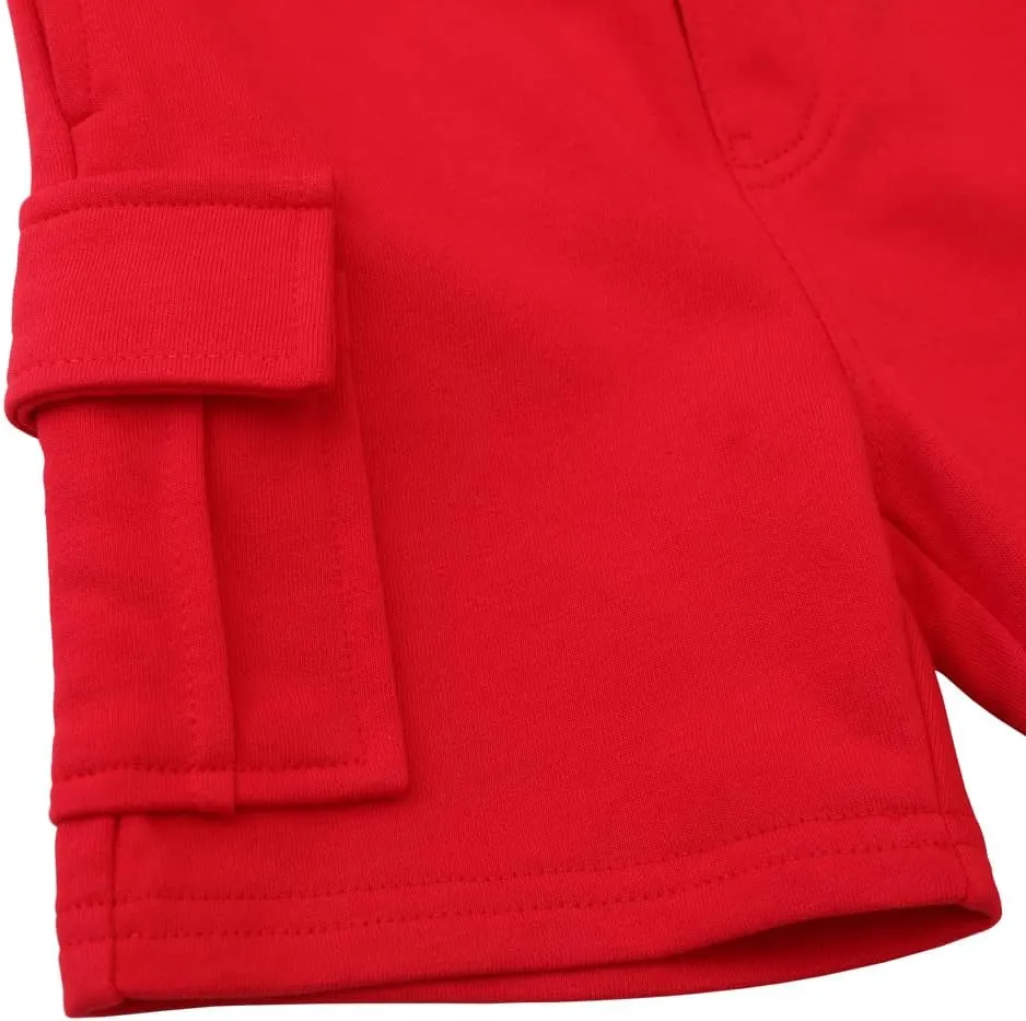 DINGDONG'S CLOSET Tollder Kid Boys' Drawstring Cargo Shorts