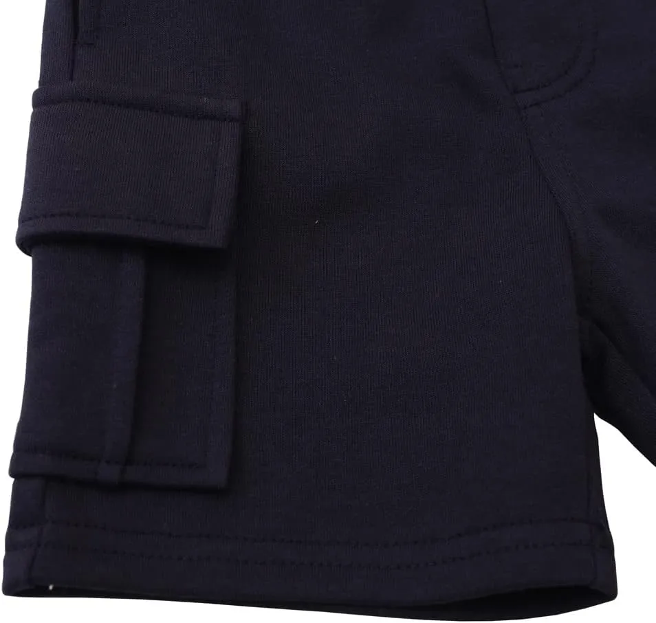 DINGDONG'S CLOSET Tollder Kid Boys' Drawstring Cargo Shorts