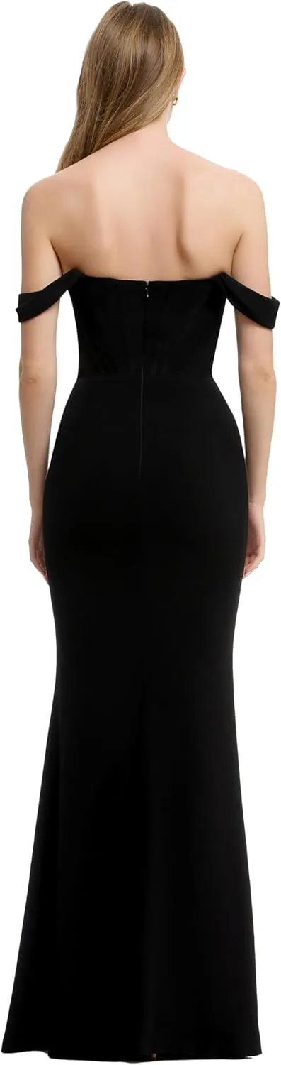 Dress the Population Women's Melania Bodycon Maxi Dress