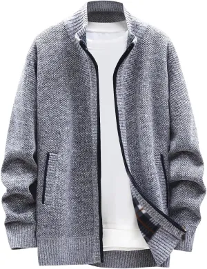 Dudubaby Ugly Sweater Menautumn and Winter Fashion Loose Cardigan Warm Lapel Hooded Jacket Sweater Plus Size Sweaters