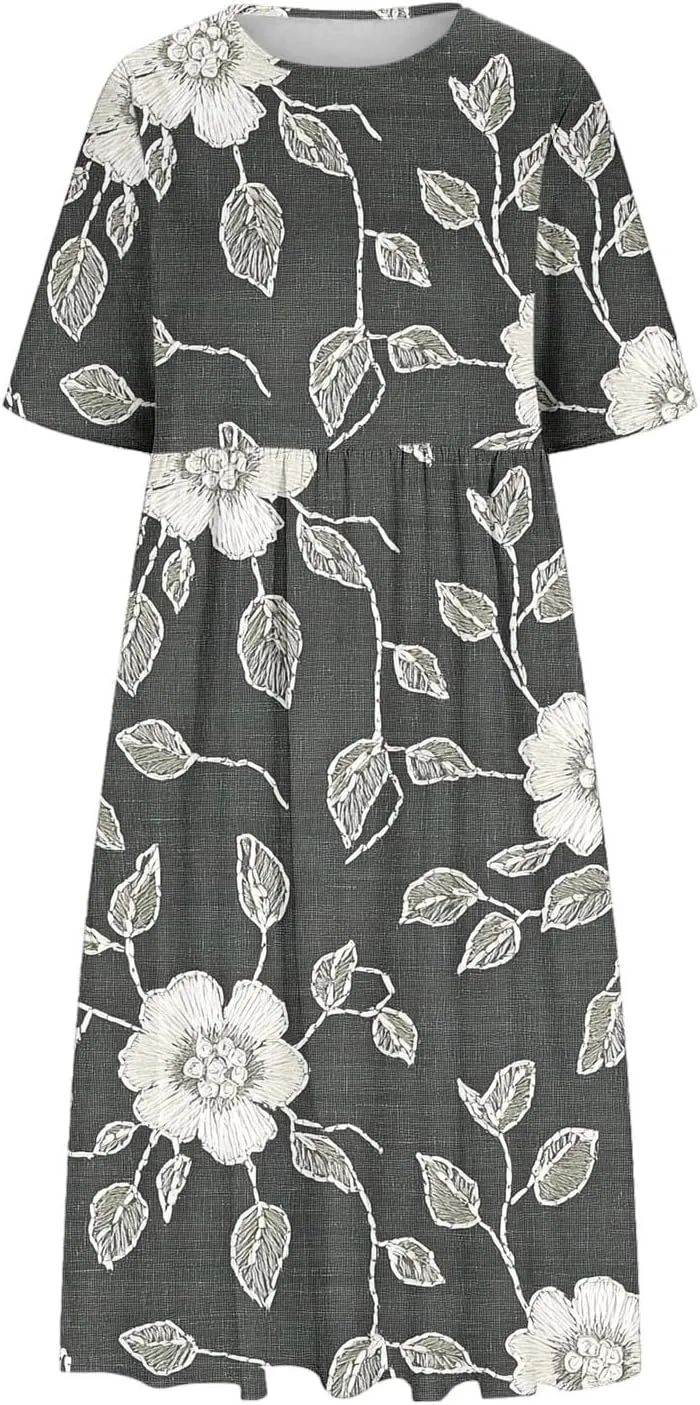 Elegant Black Boho Dress Floral Lace Overlay Long Dress with Keyhole Back and Flowy Skirt for Special Occasions