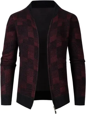Fleece Hoodies for Men Hooded Shirt Jackets Sweatshirt Long Sleeve Lined Active Jackets Zip Cardigans Fall Winter Sweater