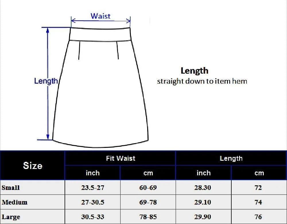 GOLDSTITCH Women's High Waist Pleated Skirt A line Swing Midi Skirt