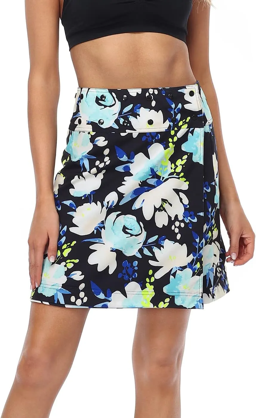 HDE Reversible Wrap Skirts for Women Swim Coverup Hawaii Beach Length Cover Up