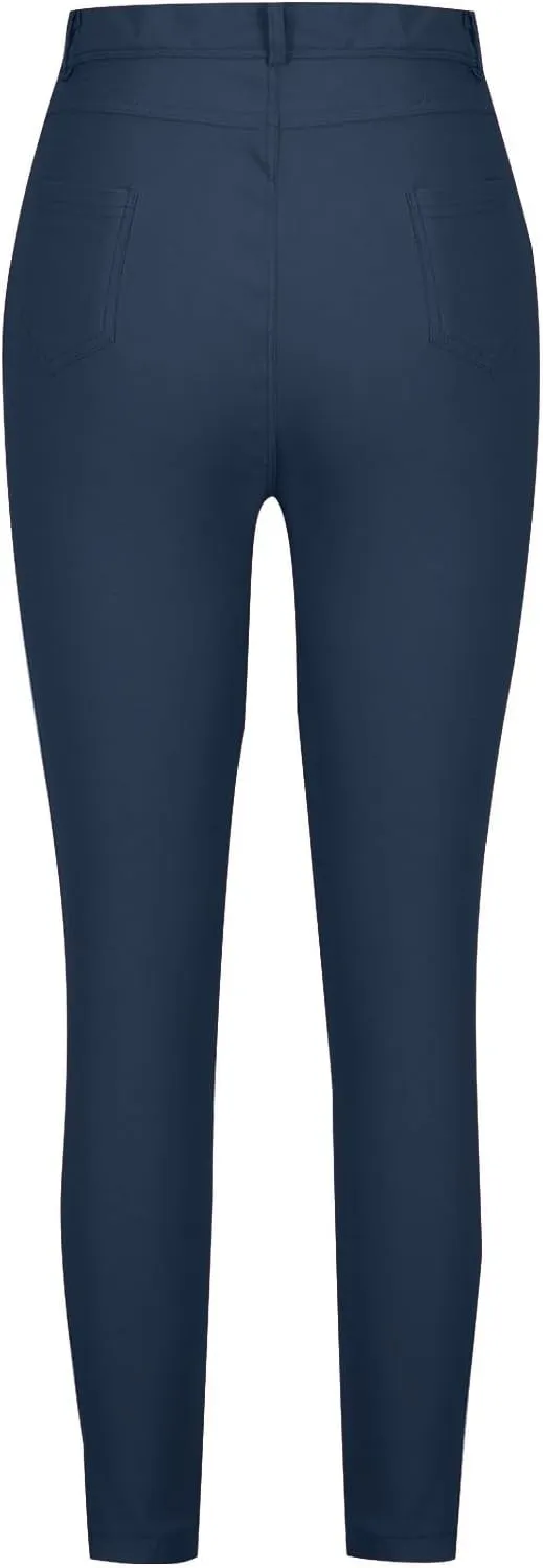 Jean Leggings for Women High Waisted Skinny Stretch Tummy Control Jeggings Casual Butt Lifting Slim Fit Pull on Pants