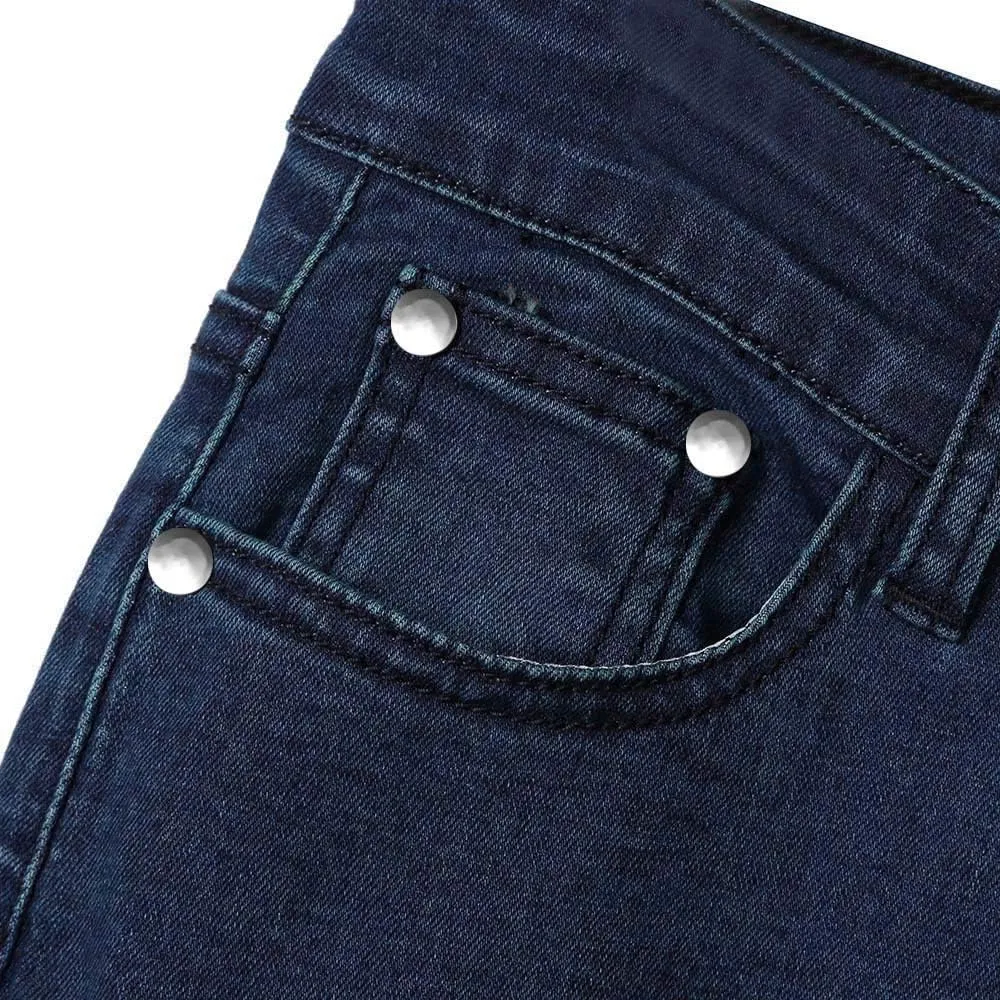 Jeans Zipper Trousers Waist Stretch High Skinny Back Women Pencil Denim Pants Jean Bodysuits for Women Sexy