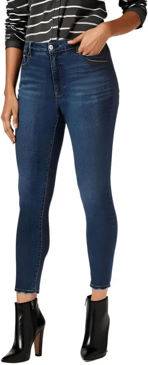 Jessica Simpson Womens Adored Denim Stretch Colored Skinny Jeans Blue 22W
