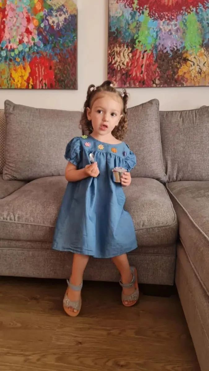 KuKitty Summer Toddler Baby Girls Floral Dress Chiffon Princess Tutu Dresses Suspender Sundress