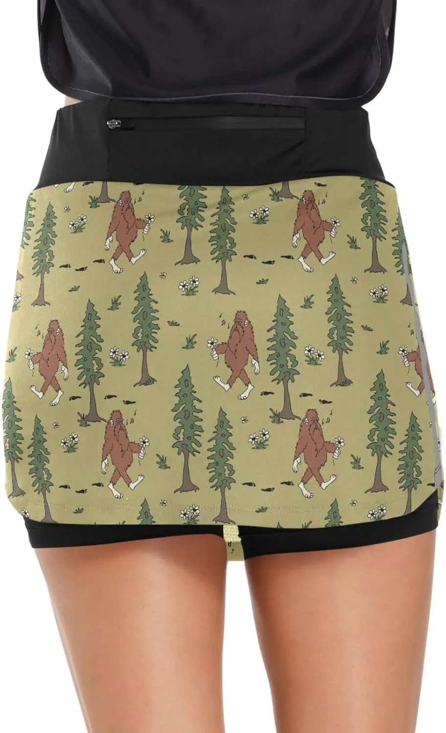 Laprad Womens Athletic Skort Tennis Skirts High Waisted Running Workout Shorts with Pockets