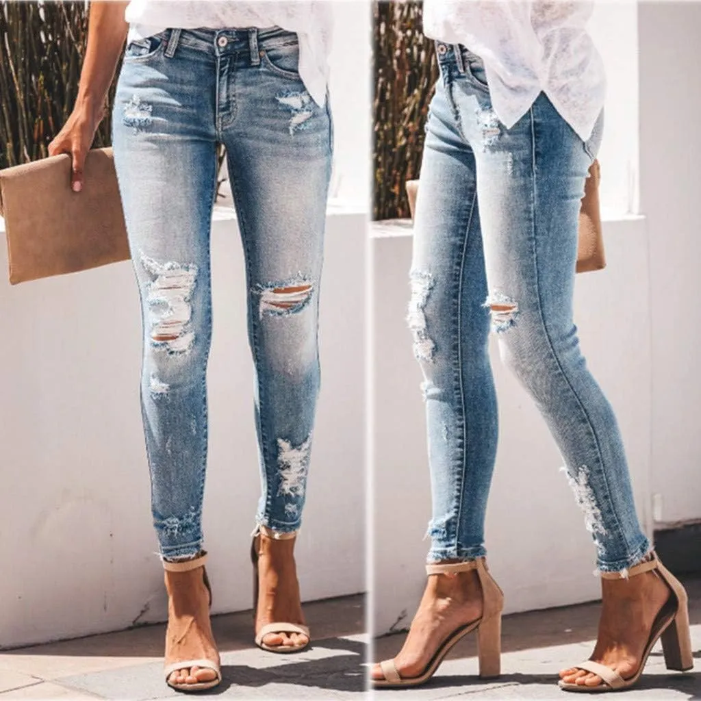 LCMTWX Womens Jeans Mid Waisted Waisted Pants Trousers Up Womens Casual Women's Jeans Casual Denim Pants Jeans for Women