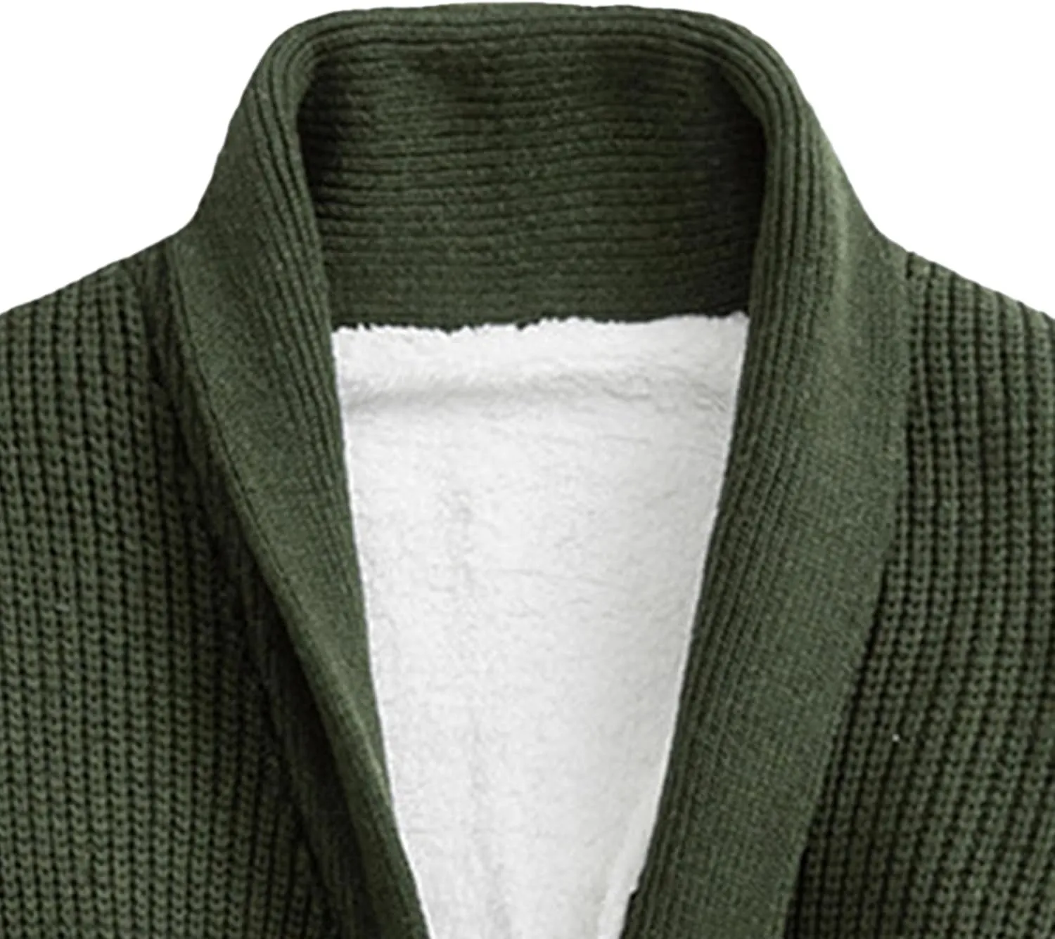Men Simple Versatile Everyday Knit Cardigan Padded Lapel Knit Cardigan Personalized Fashion Casual Button Down Cardigan