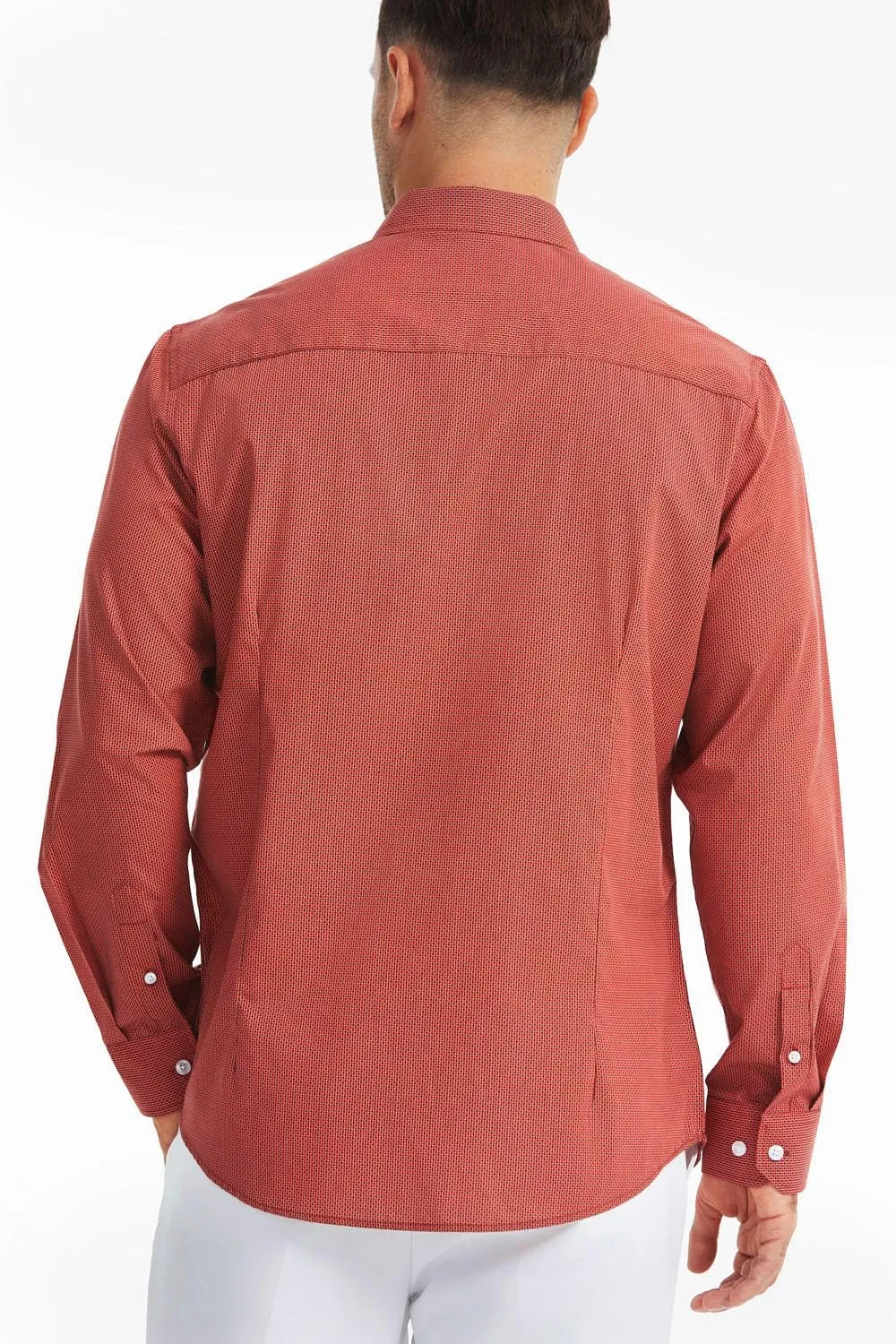 Men's Floral Dress Button Down Shirt Mens Long Sleeve Casual Cotton Shirt