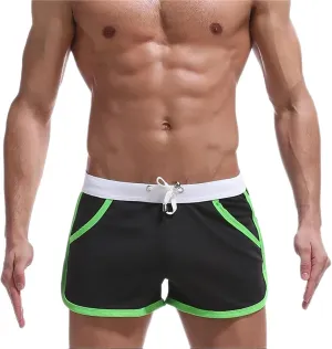 Men's Running Shorts 3 Inch Quick Dry Breathable with Pocket Adjustable Elastic Lace-Up Gym Gym Shorts Pack 2025