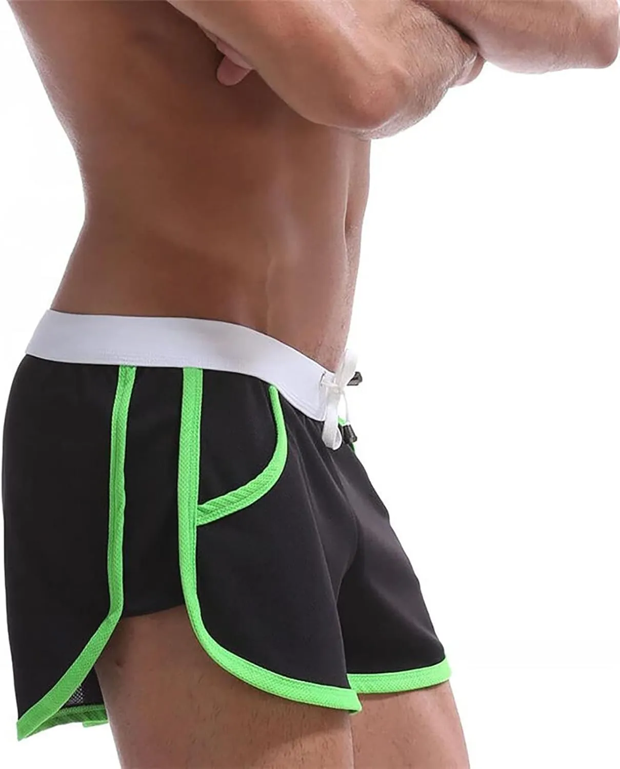 Men's Running Shorts 3 Inch Quick Dry Breathable with Pocket Adjustable Elastic Lace-Up Gym Gym Shorts Pack 2025