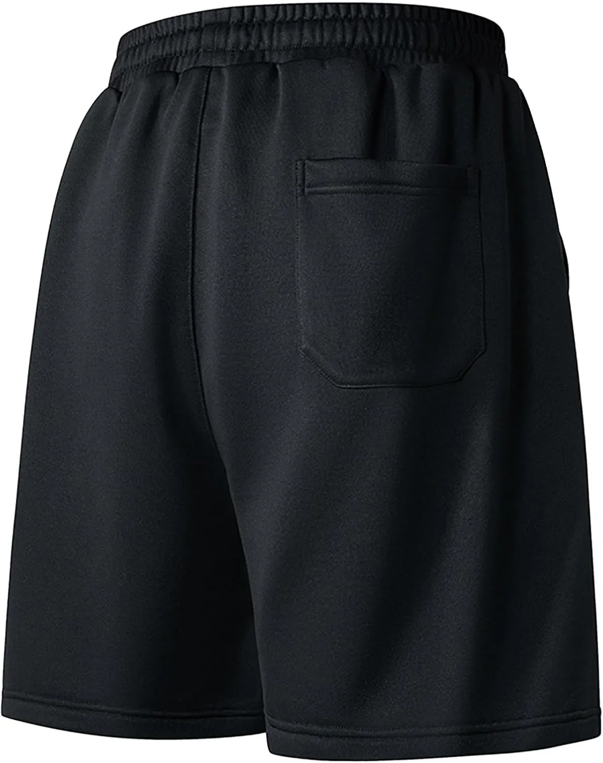 Men's Running Workouts Shorts Quick Dry with Pockets Plus Size Athletic Gym Lightweight Elastic Basketball Trunks