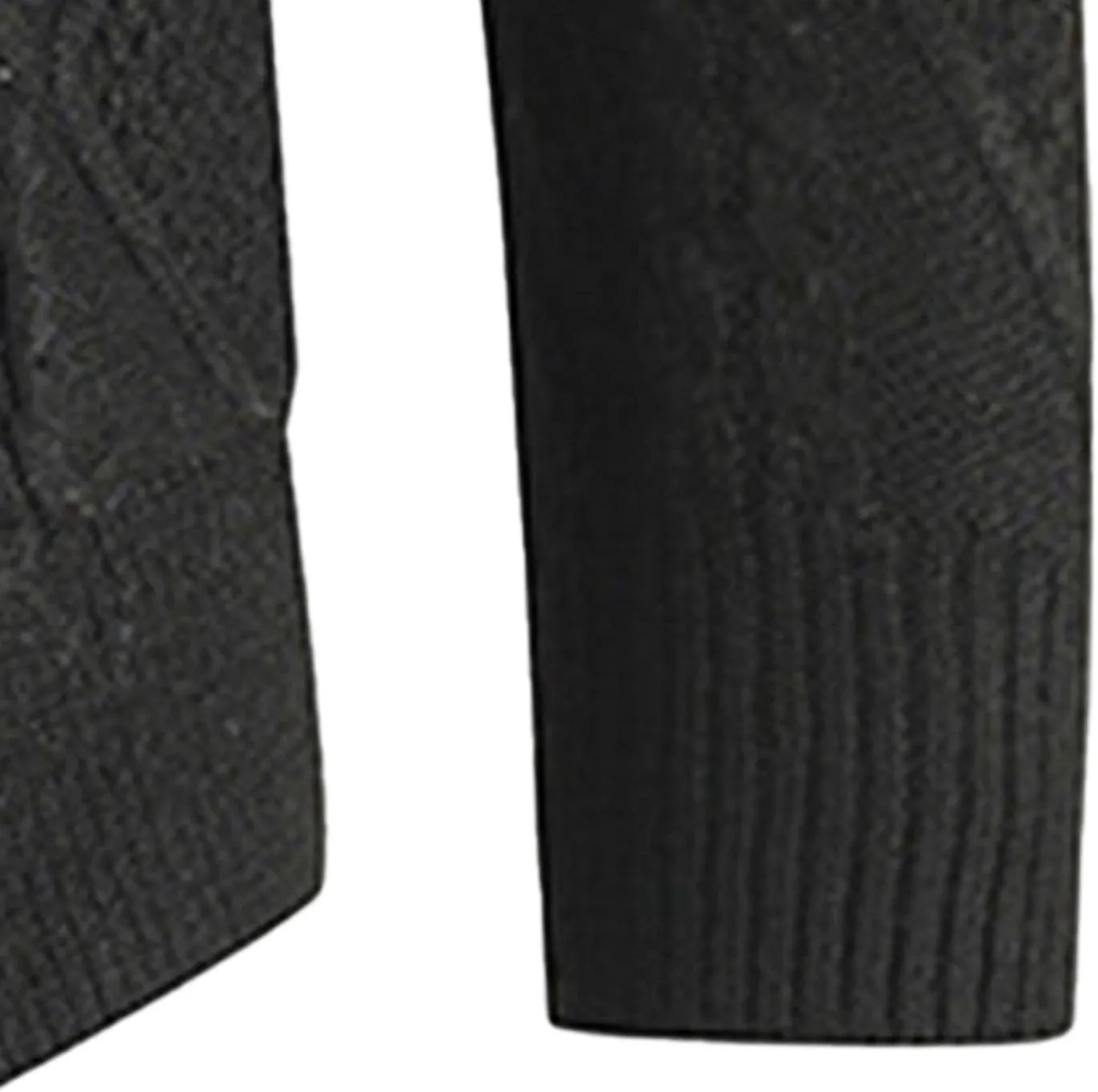 Men's Shawl Collar Cardigan Male Casual Long Sleeve Knit Coat Men Cable Slim Fit Button Down Sweater
