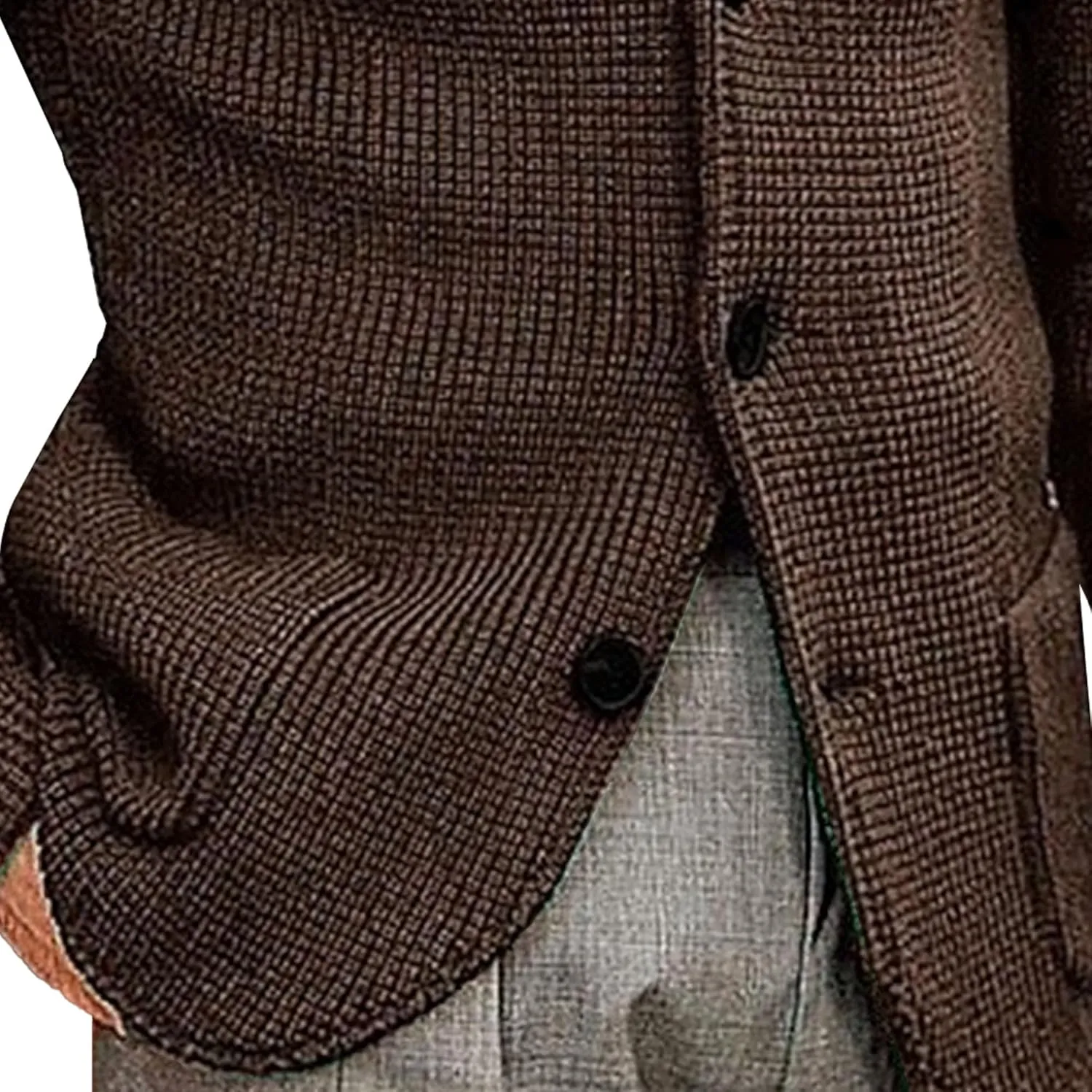 Men's Slim Fit Stand Collar Knit Coat Long Sleeve Button Down Cardigans Casual Knitted Sweaters Cardigan Jacket