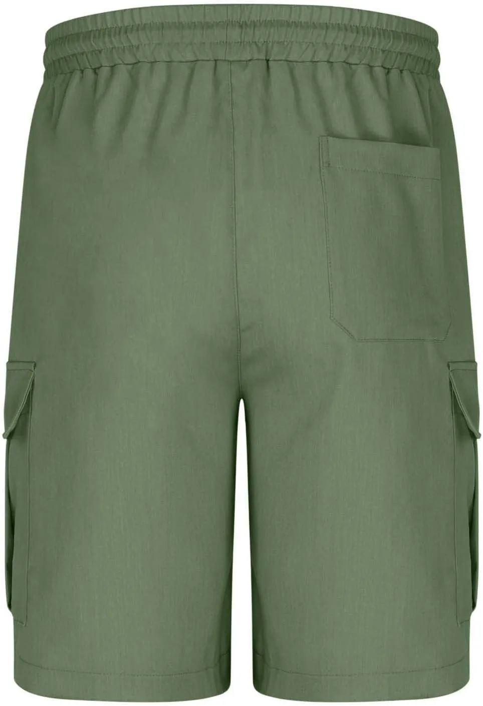 Men's Sweat Cargo Shorts Casual Cotton Drawstring Elastic Waist Short Athletic Workout Gym Jogger Shorts with Pocket