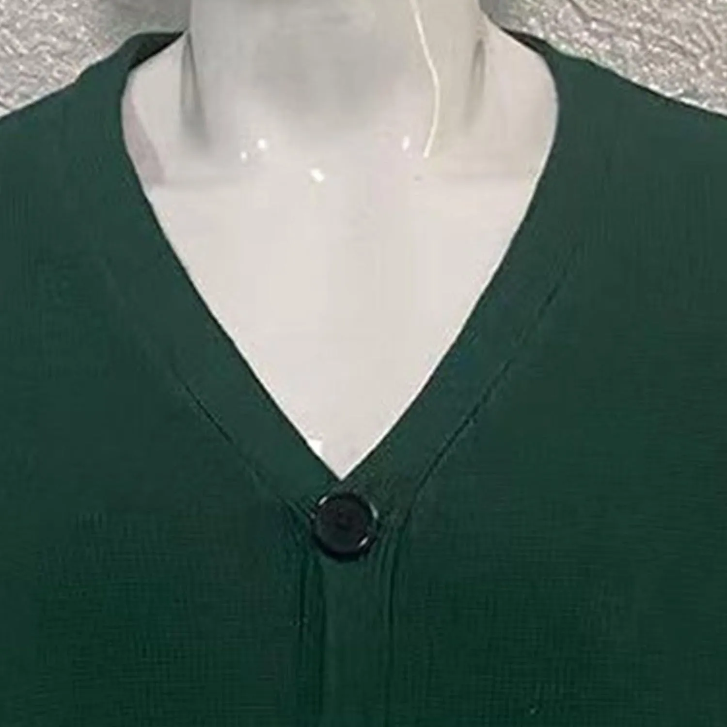 Men's V-Neck Cardigan Casual Slim Fit Long Sleeve Knit Coat Male Button Down Sweaters with Pockets