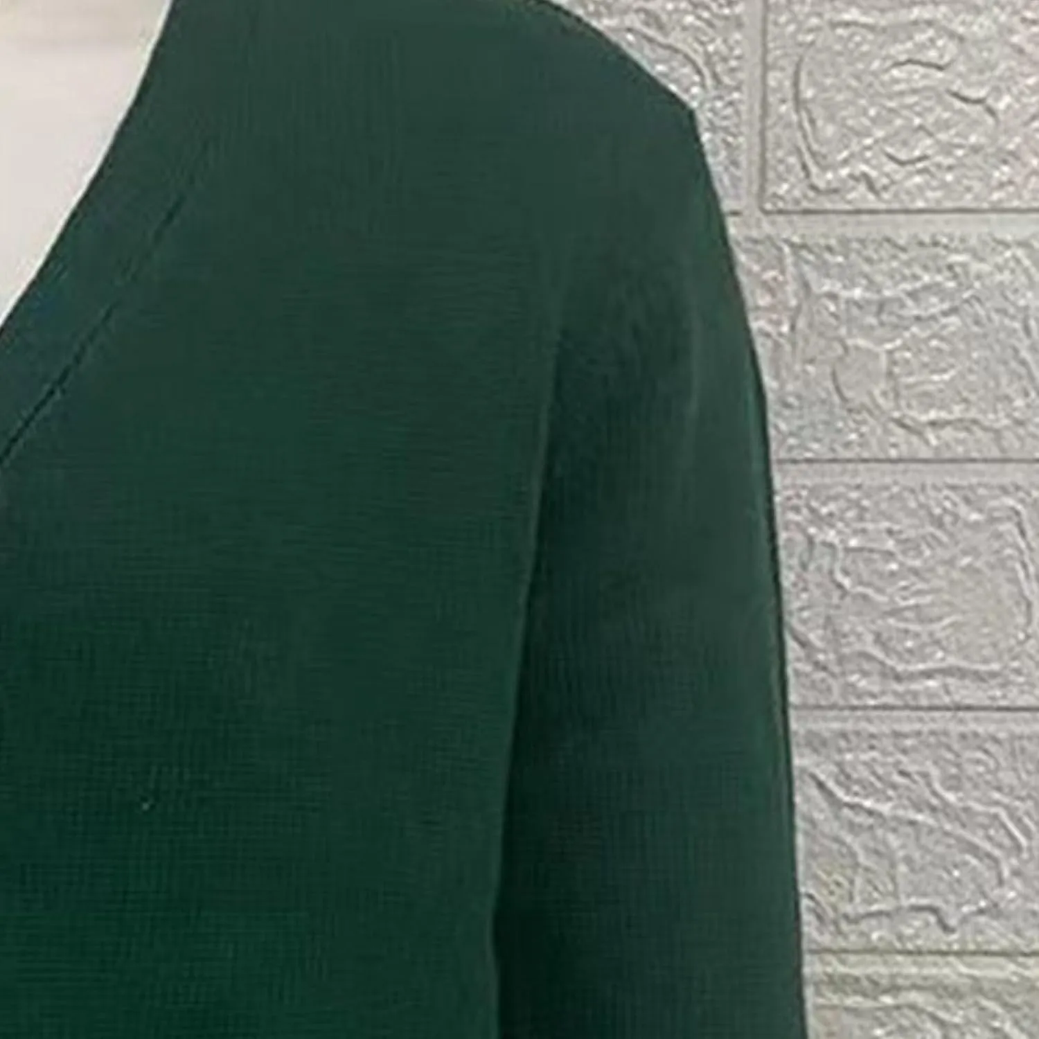 Men's V-Neck Cardigan Casual Slim Fit Long Sleeve Knit Coat Male Button Down Sweaters with Pockets
