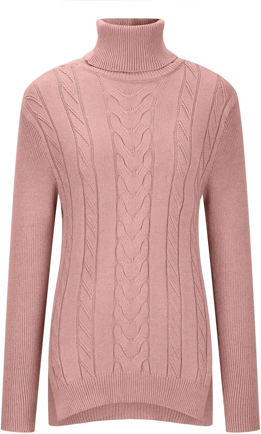 Oversized Sweaters for Women Turtleneck Lightweight Sweaters for Women Long Sleeve Tops for Women Loose Fit Womens