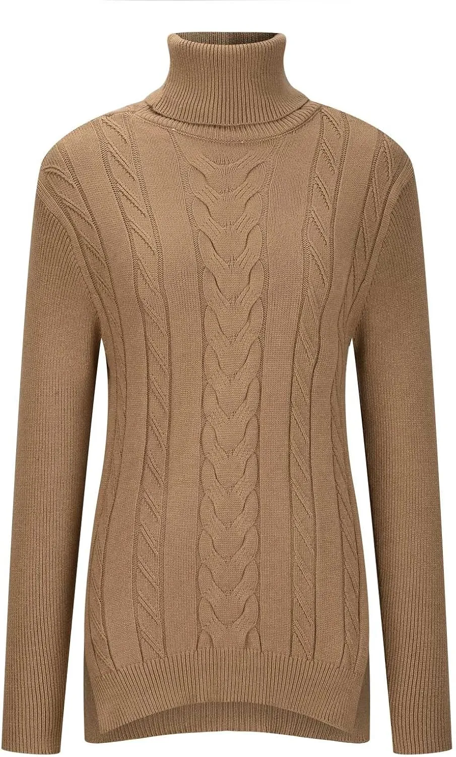 Oversized Sweaters for Women Turtleneck Lightweight Sweaters for Women Long Sleeve Tops for Women Loose Fit Womens