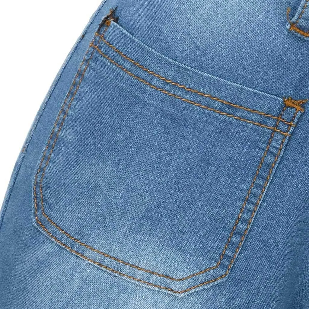 Pants for Women Up Pants Jeans Mid Womens Poket Lace Denim Casual Women's Jeans Pants for Women Straight Leg Jeans