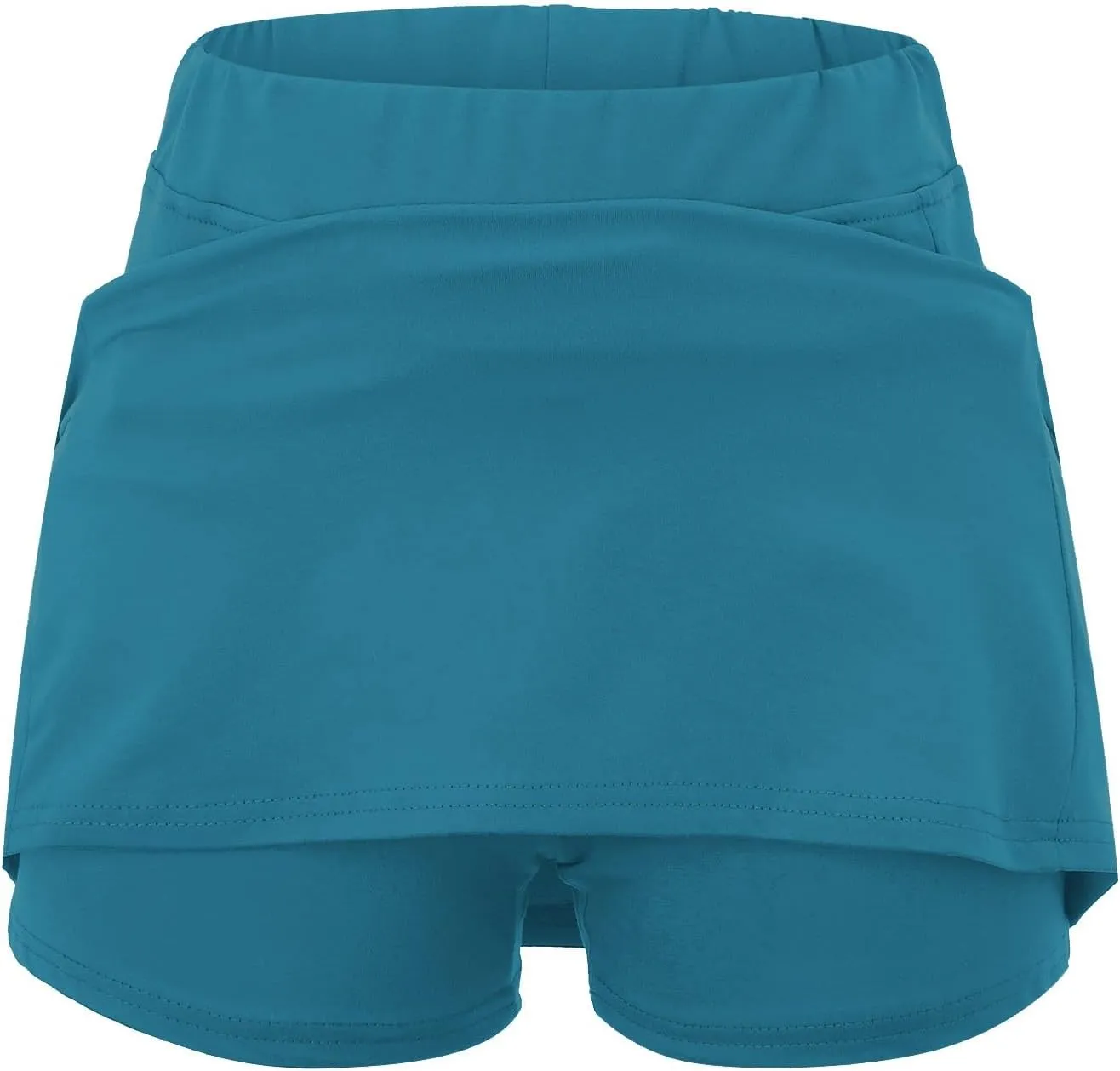 Plus Size Skorts for Women Tummy Control High Waisted Athletic Tennis Golf Skirts with Shorts Pockets Biker Shorts