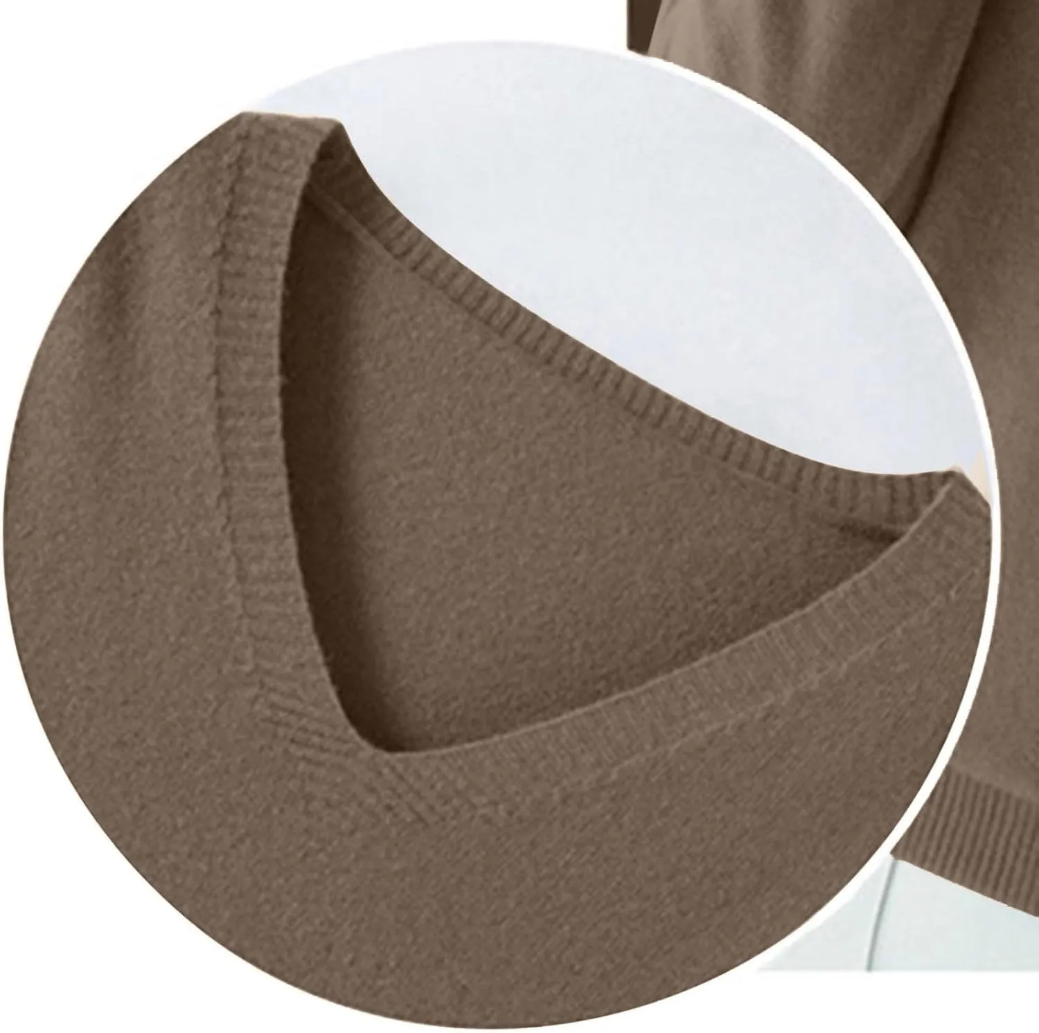SERYU Womens V Neck Cashmere Sweater Long Sleeve Lightweight Knit Tops Trendy Jumper Knitted Pullover Cashmere Sweater