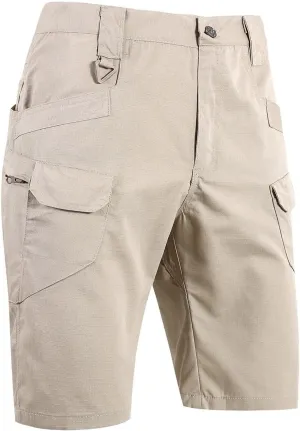 Shorts for Men Outdoor Quick Dry Tactical Cargo Shorts Classic Fit Athletic Workout Running Short Pants
