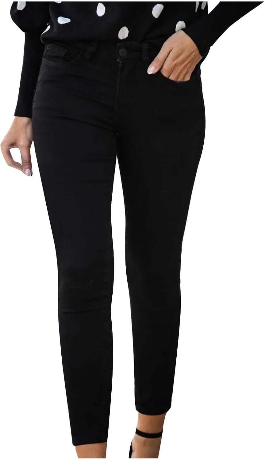 Skinny Jeans for Women High Waisted Butt Lift Stretch Jeggings Casual Classic Slim Fit Denim Pant Fashion Y2k Trouser