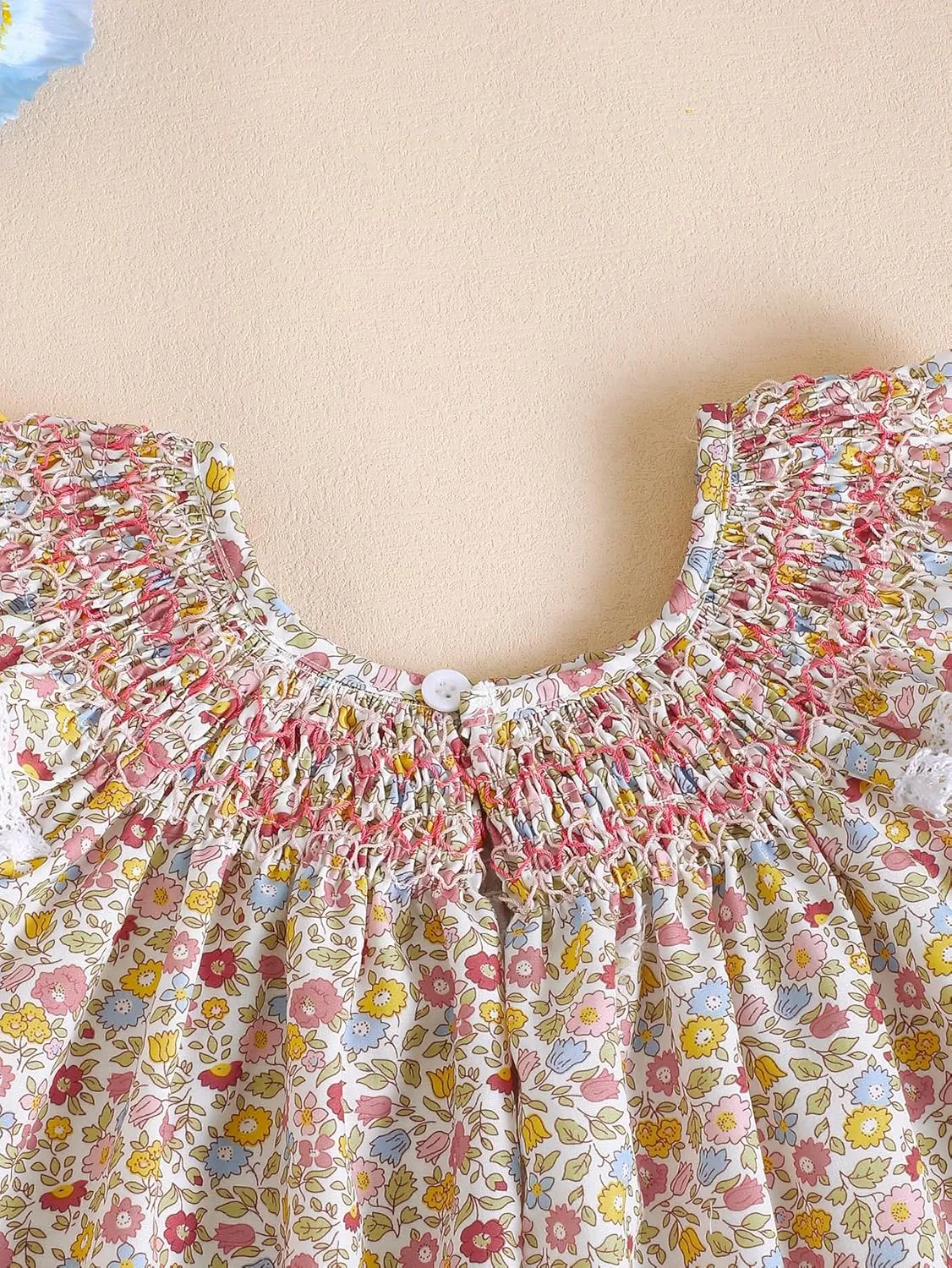 Summer Outfit Toddler Baby Girl Floral Dress Ruffle Sleeveless Dresses Tunic Dress Summer Sundress Girls Casual Dress