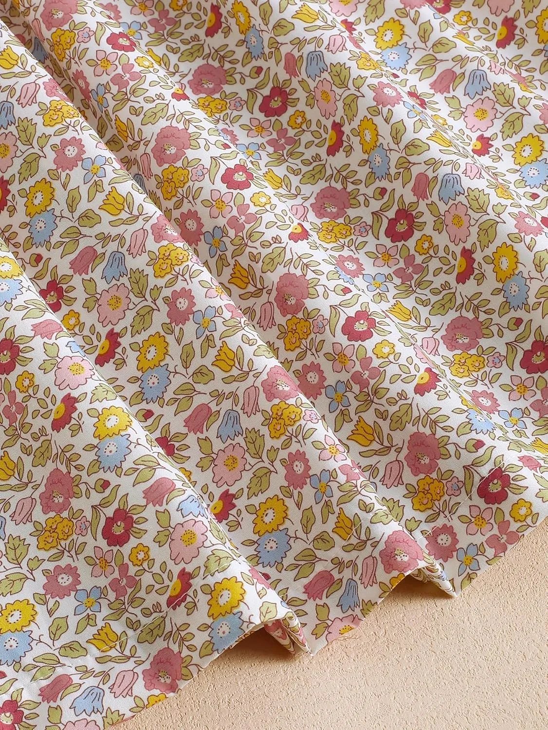 Summer Outfit Toddler Baby Girl Floral Dress Ruffle Sleeveless Dresses Tunic Dress Summer Sundress Girls Casual Dress