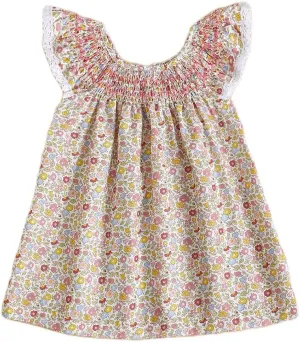 Summer Outfit Toddler Baby Girl Floral Dress Ruffle Sleeveless Dresses Tunic Dress Summer Sundress Girls Casual Dress
