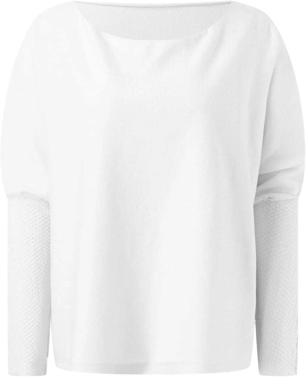 Sweaters for Women Cable Knit Solid Color Boat Neck Batwing Sleeve Loose Fit Casual Soft Pullover Tops