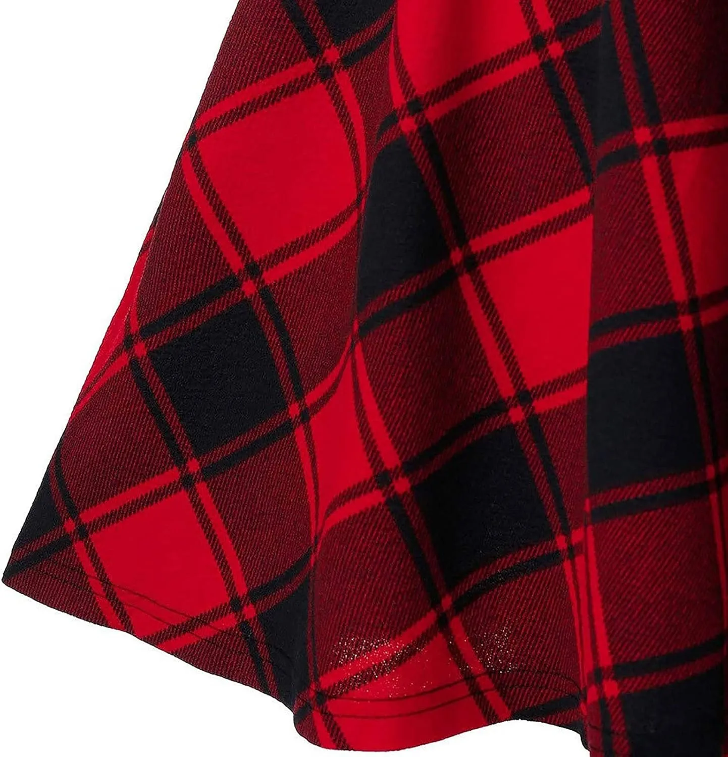 Vintage Gothic Plaid Mini Skirts for Women Lace-Up High Waist Flowy Skater Skirts Summer Casual Pleated Flare Skirt