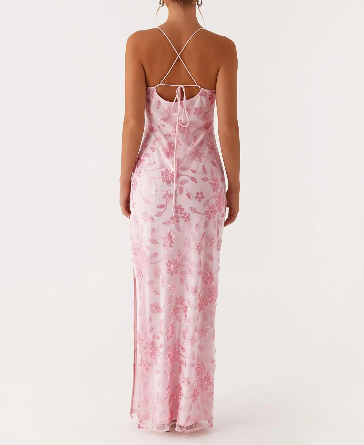 Women Strapless Tube Top Floral Maxi Dress Y2k Sleevelss Backless Bodycon Long Dress Summer Club Cocktail Sundress