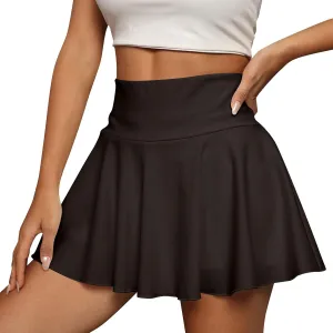 Women Tennis Skirts High Waisted Golf Pickleball Pleated Lightweight Mini Skirt Workout Sport Skirt